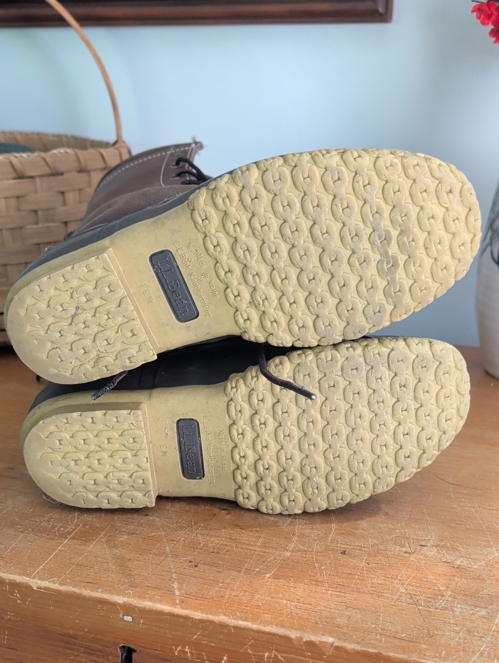 LL.Bean Shearling Lined Duck Boots - Picture 5 of 6